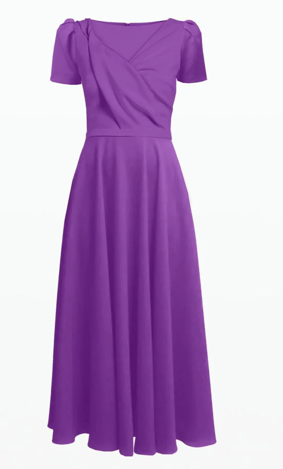 sachin and babi light blue dress MACloth Off the Shoulder Chiffon Bridesmaid Dress V Neck Champagne For
