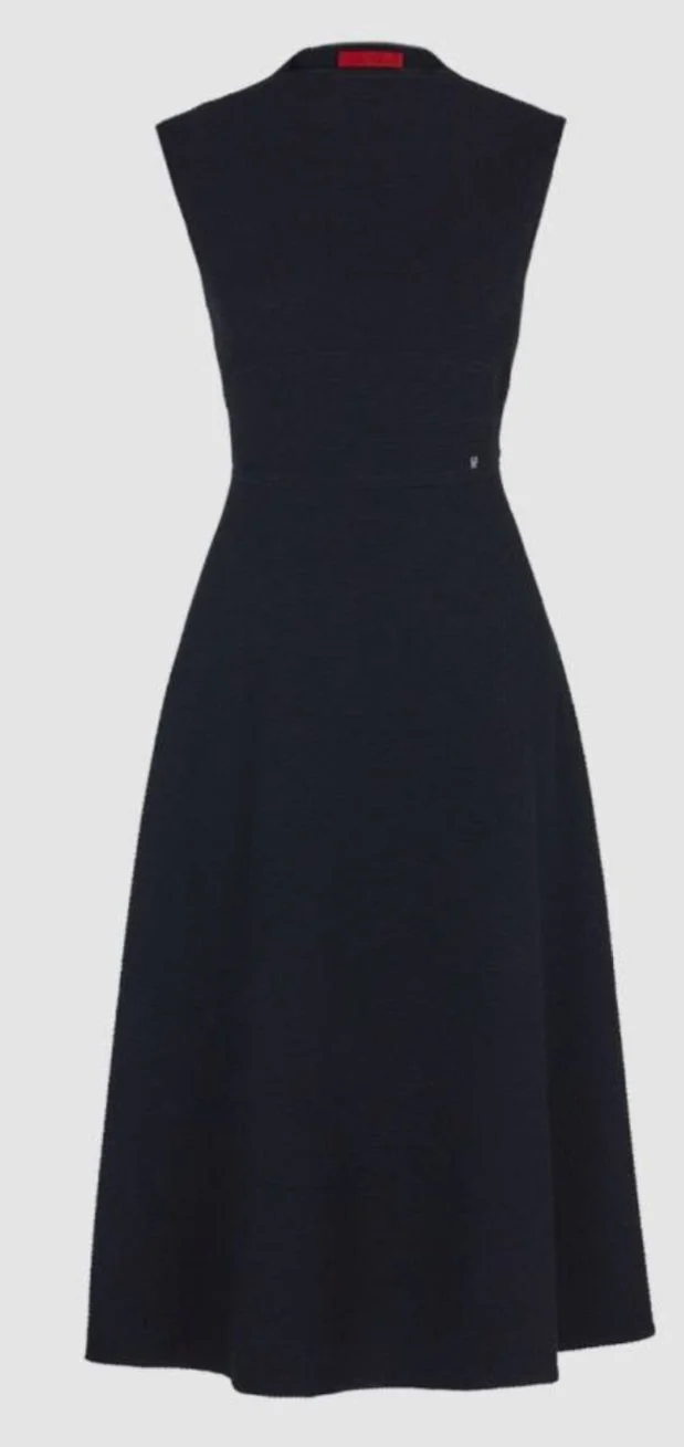 Carolina Herrera Evasé Jacquard Knit Dress