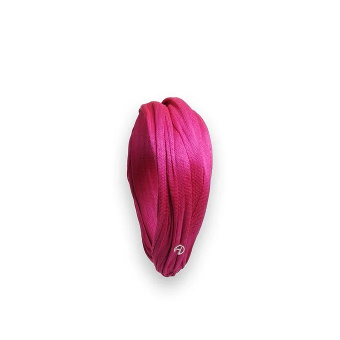 Fabienne Delvigne Florentina Headband in Fuchsia