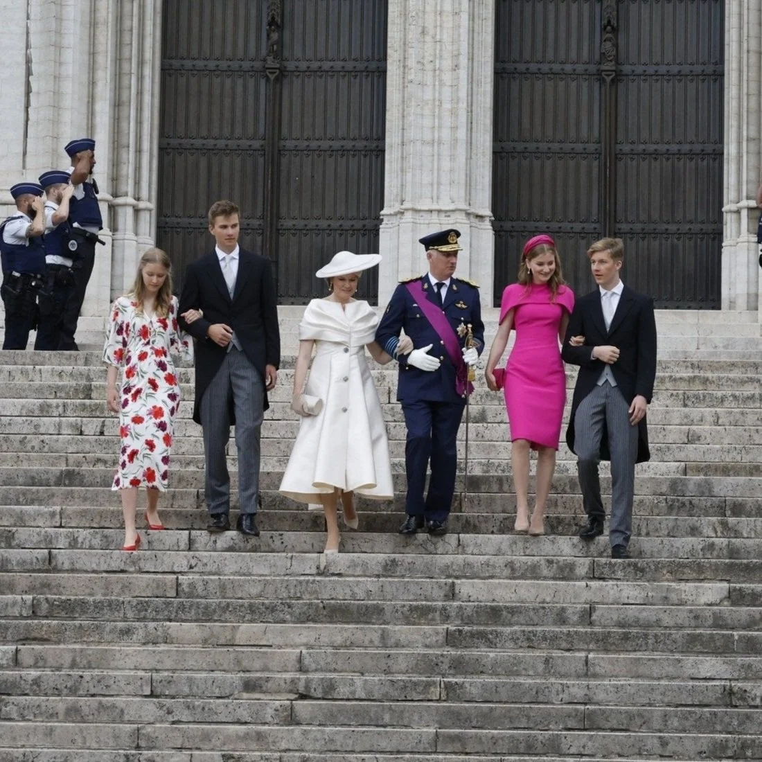 Belgian Royal Family celebrates National Day