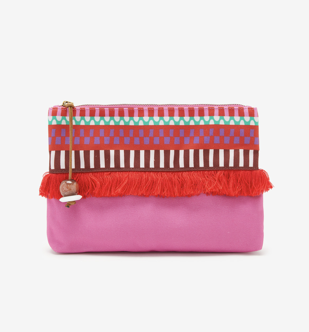 Maliparmi Labyrinthum Canvas Pouch Bag