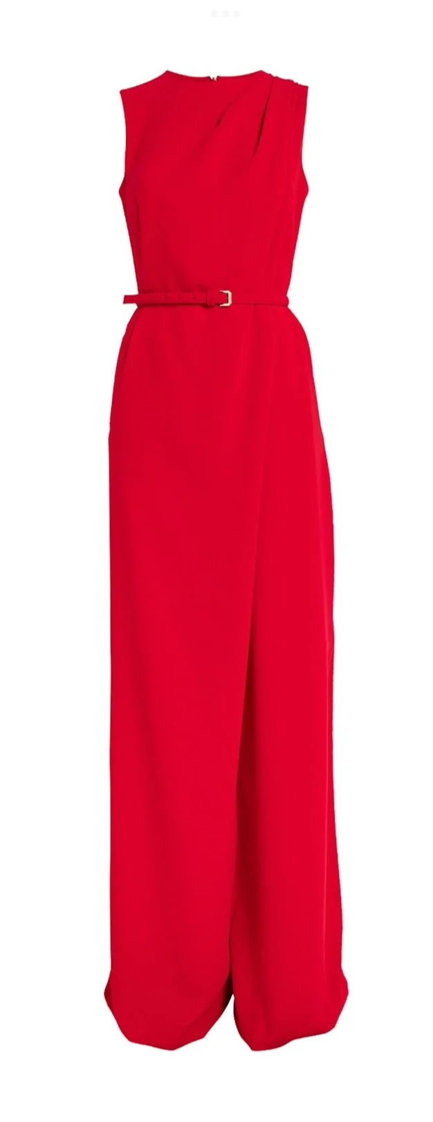 Max Mara Sondrio Jumpsuit in Red