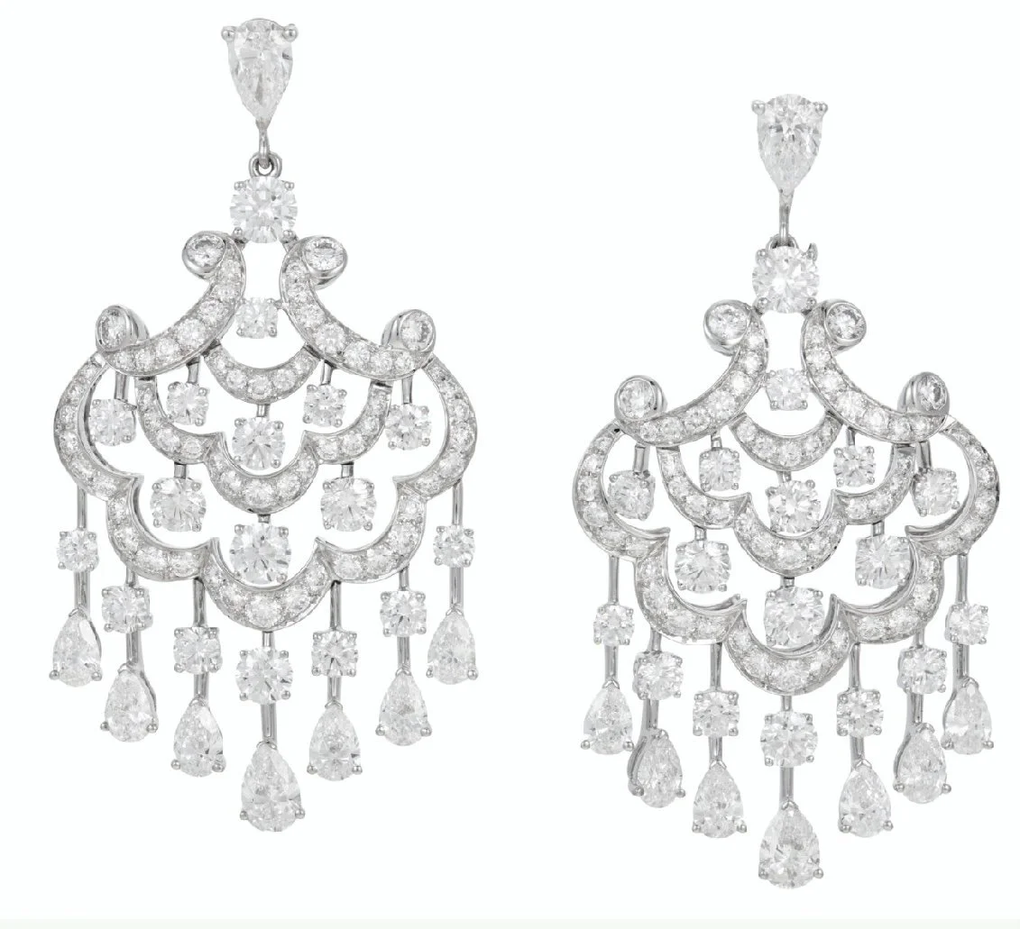Graff Diamond Chandelier Earrings