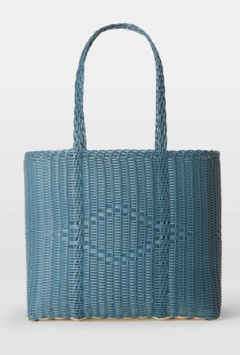 Palorosa Basket Medium Bag in Paloblue