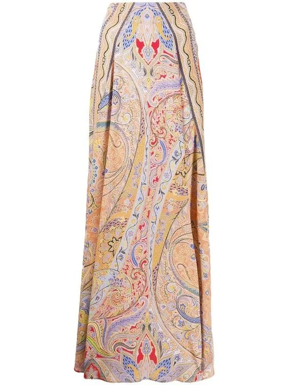 【Etro】ペイズリー maxiスカート Etro Paisley Maxi Skirt — UFO No More