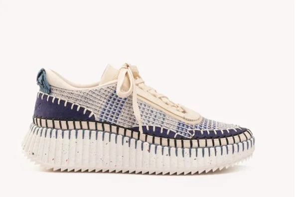 Chloé Nama Sneakers in Cosmic Blue