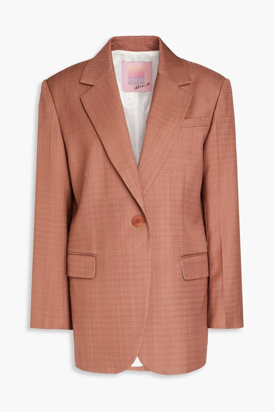 Sandro Harper One Button Jacket 