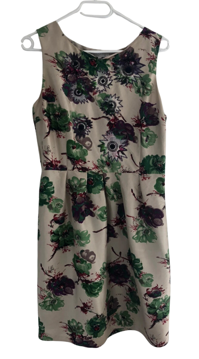 Armand Ventilo Floral Embroidered Dress