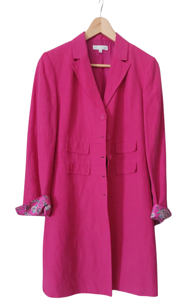 Armand Ventilo Floral Cuffs Coat