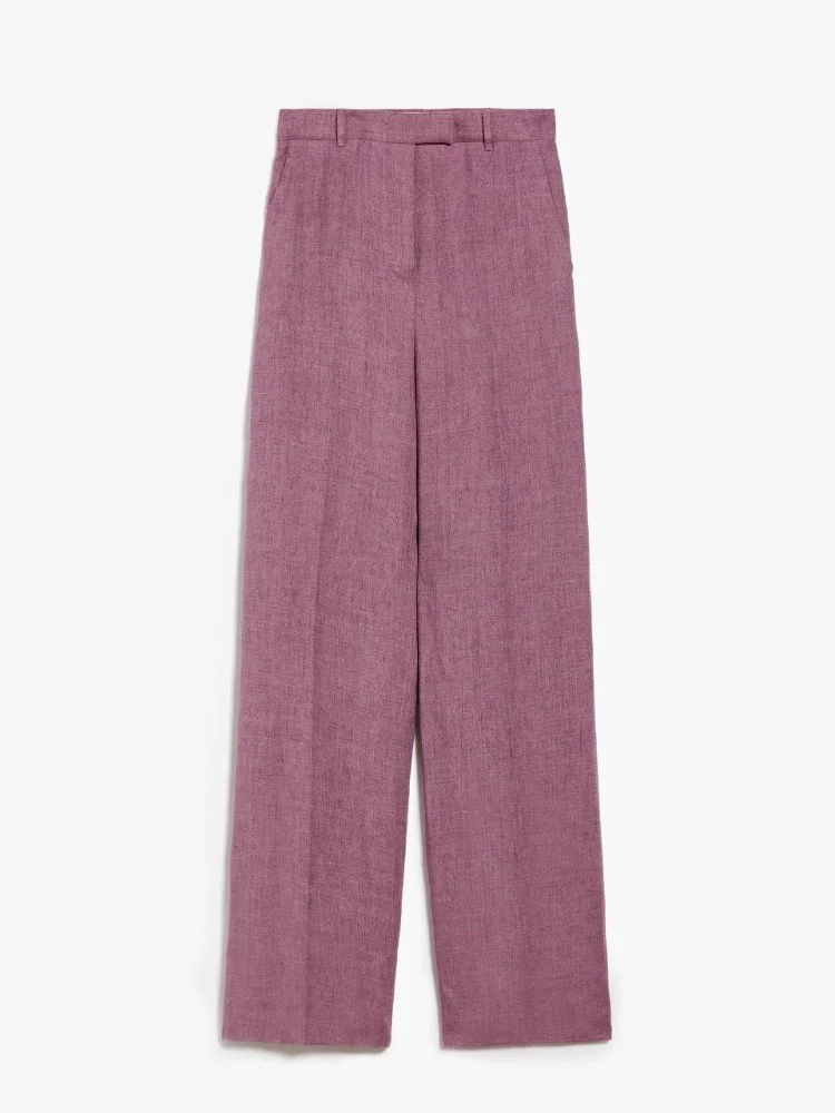 Max Mara Alcano Trousers in Mauve