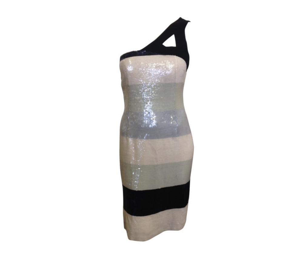 Giorgio Armani Sequin One-Shoulder Dress — UFO No More