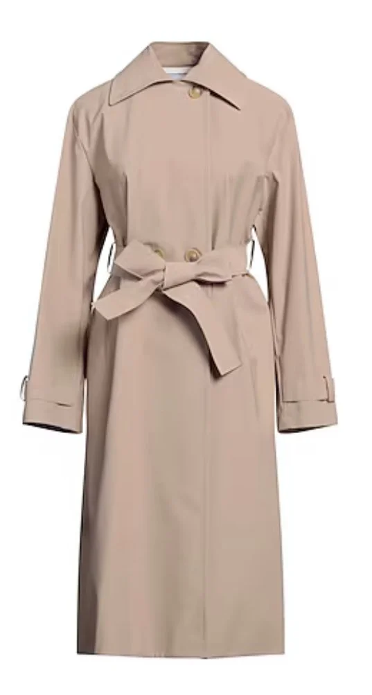Harris Wharf London Double-Breasted Belted Coat