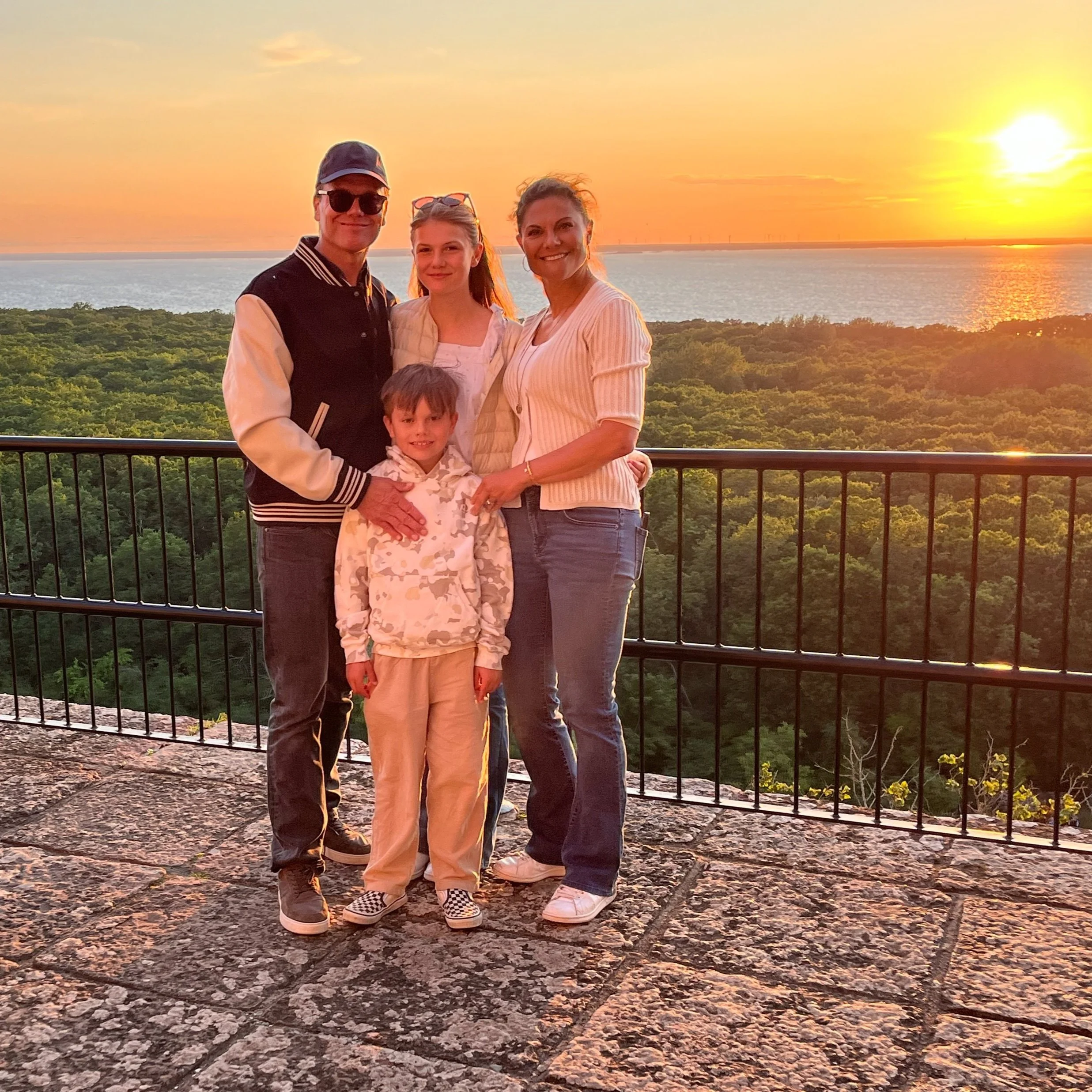 Swedish Crown Princess Family shares photos of their summer holidays