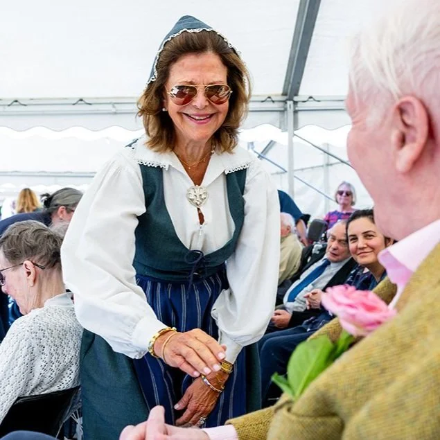 Queen Silvia marks The Day of the Elderly in Ekerö