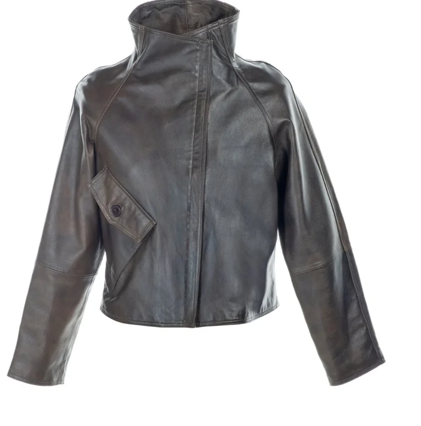 HÉST Gabby Leather Jacket in Black