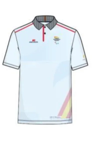 John Smith Paralympics Polo in White