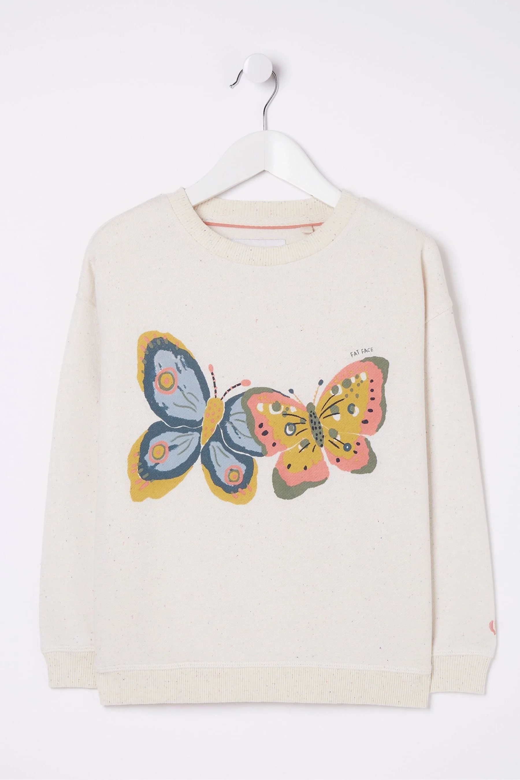 FatFace Butterfly Crew Sweatshirt