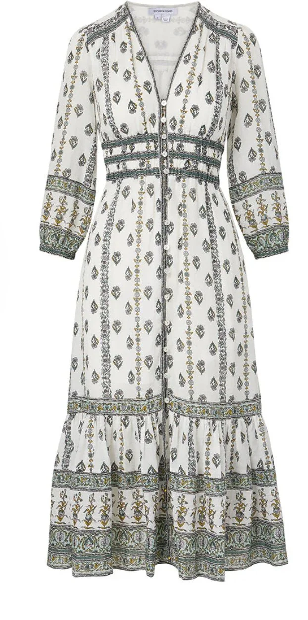 Veronica Beard Castella Floral Dress
