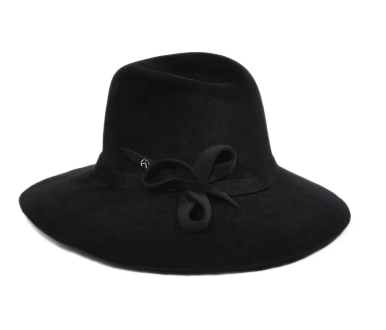 Fabienne Delvigne Borsamalia Hat in Black