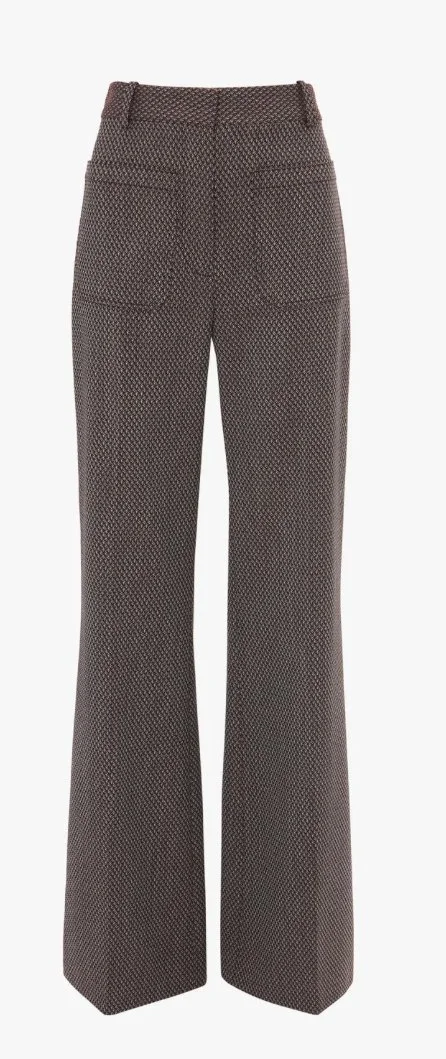 Victoria Beckham Alina Trousers in Tobacco — UFO No More