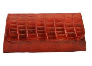 Carlend Copenhagen Aicha Clutch in Burned Orange