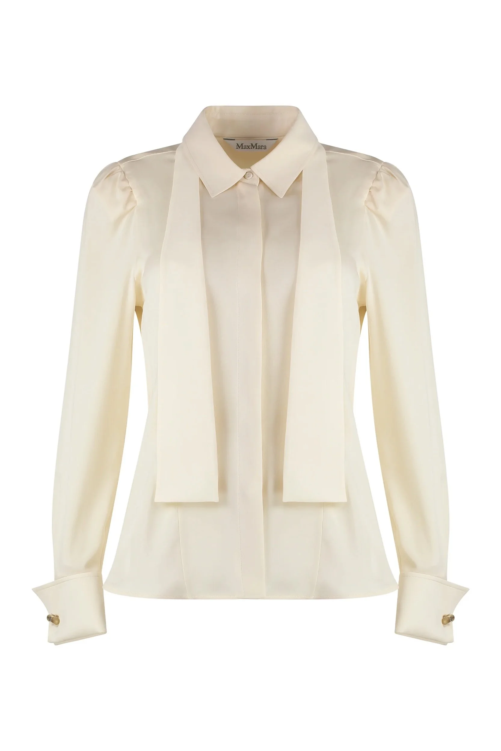 Max Mara Paraggi Blouse in White