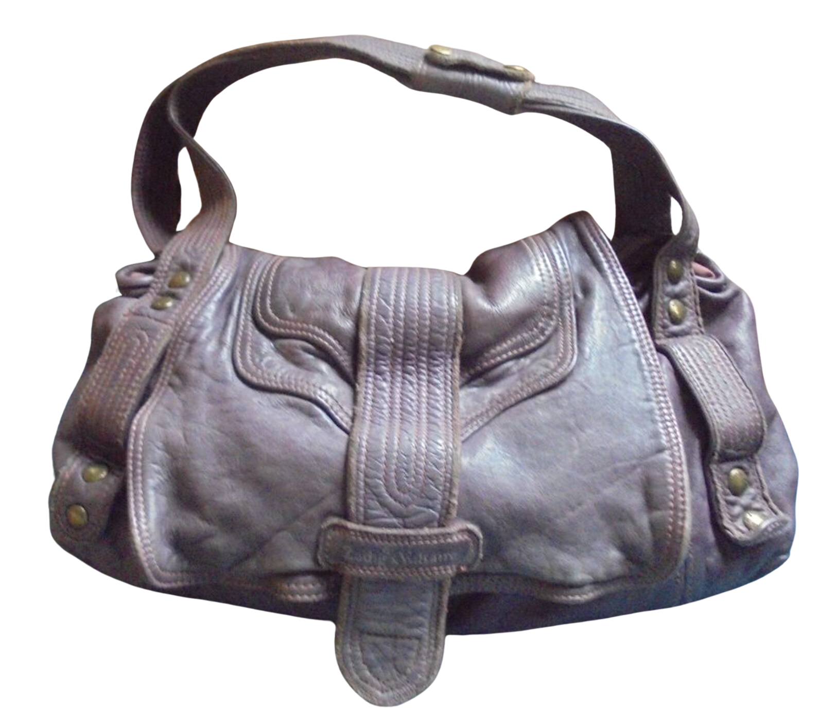 Zadig et Voltaire Leather Shoulder Bag — UFO No More Zadig et Voltaire Leather Shoulder Bag — UFO No More