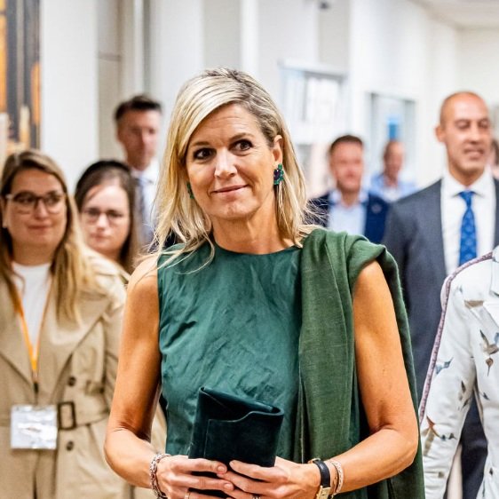 Queen Maxima attends presentation of  'Performance pressure in secondary vocational education' report