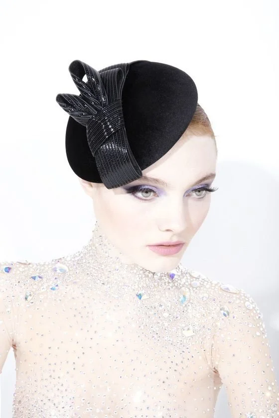 Philip Treacy Beret with Bow