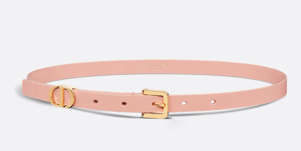 Christian Dior 30 Montaigne Loop Belt in Light Pink  display picture 1