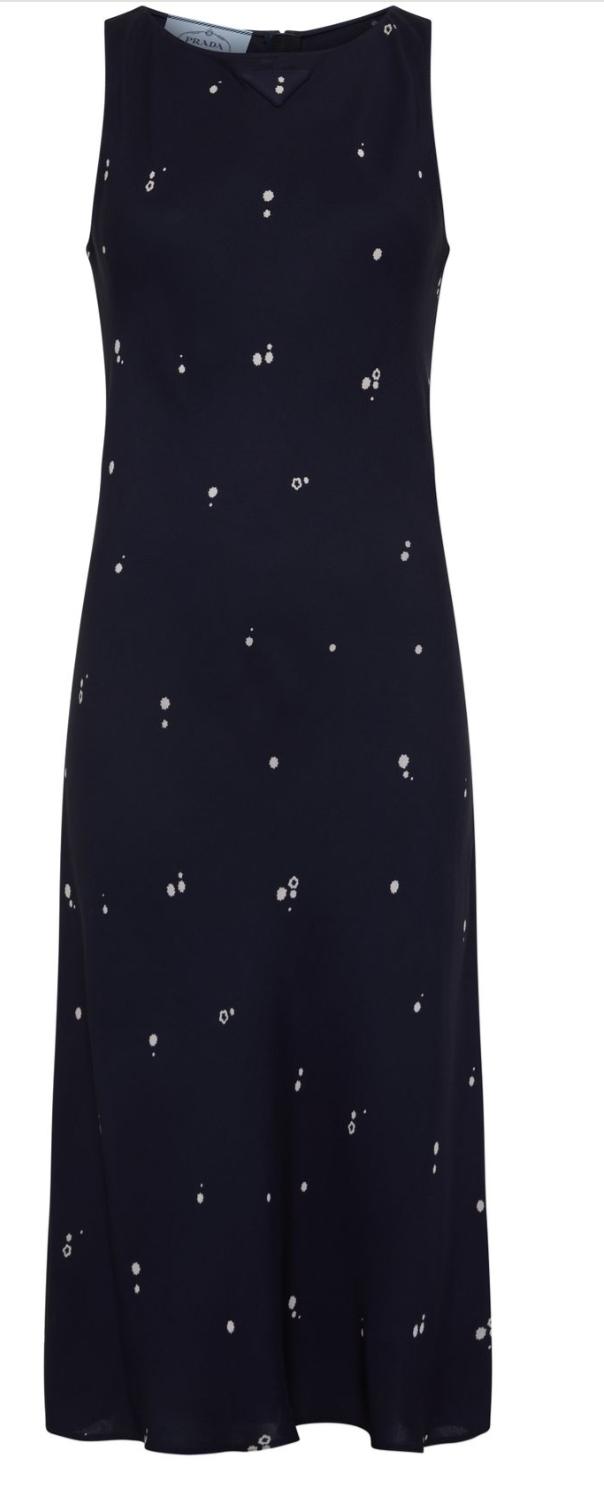 Prada Sleeveless Floral Dress