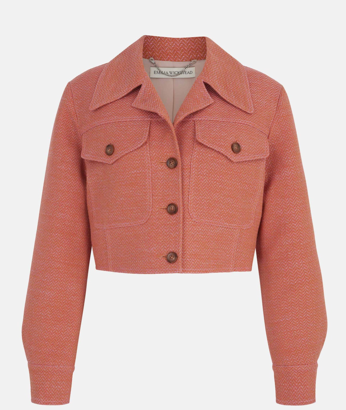 Pink Houndstooth