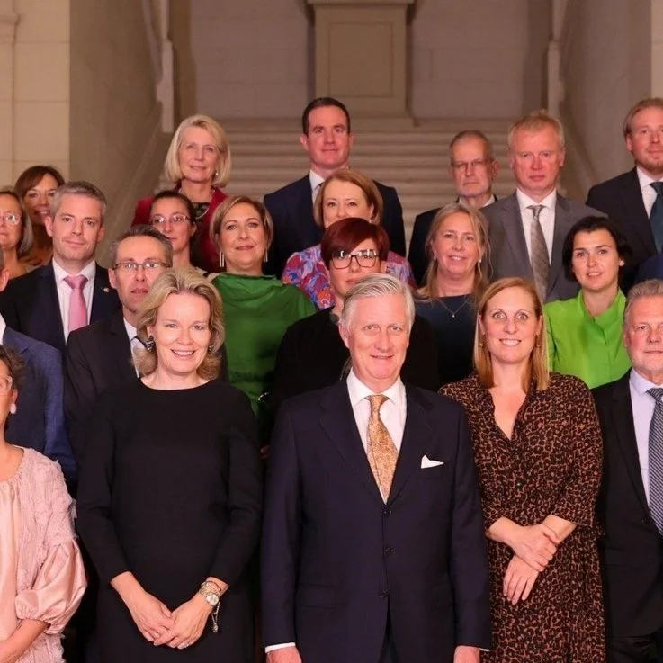King Philippe and Queen Mathilde host dinner for secondary school principals