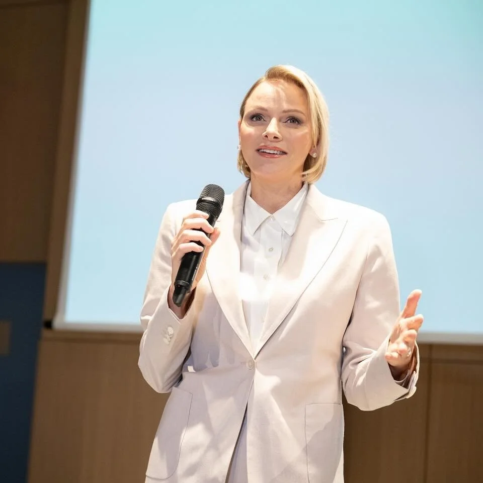 Princess Charlene attends Princess Charlene of Monaco Foundation event