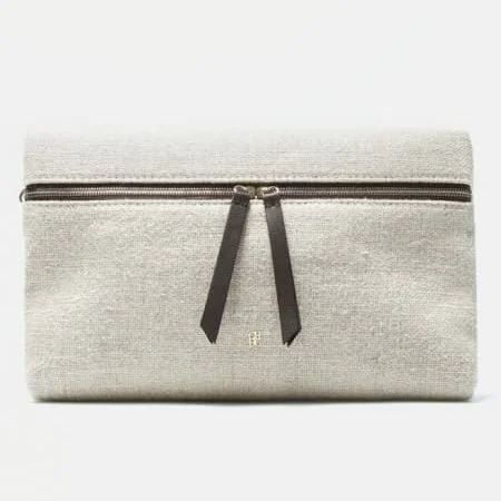 Carolina Herrera Inro Clutch in Beige