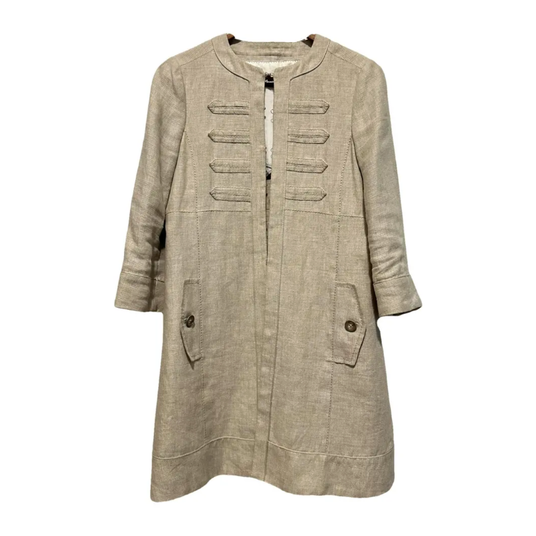 Massimo Dutti Linen Coat