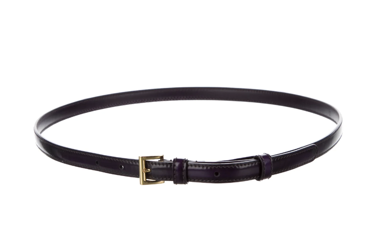 Prada Bow Patent Leather Belt in Black — UFO No More display picture 3