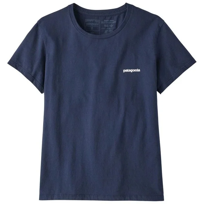 Patagonia P-6 Logo Responsibili-Tee® Top in New Navy