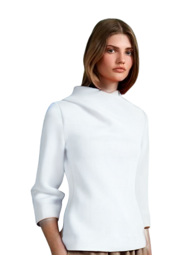 Natan Double-Sided Scuba Top in White