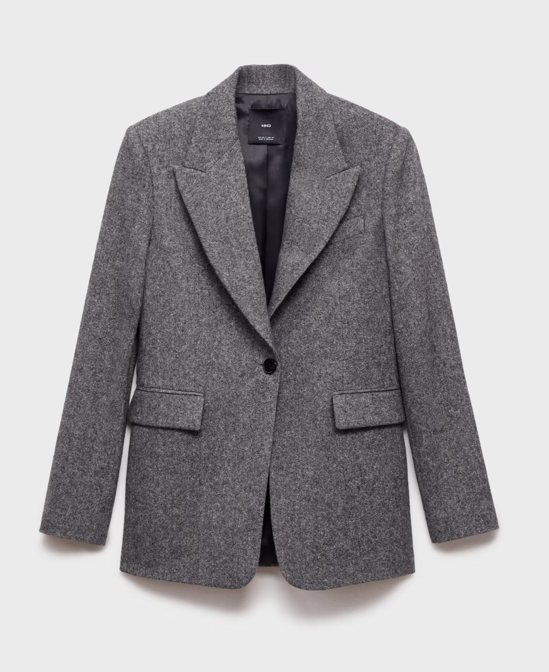 Mango Pepper Suit Blazer