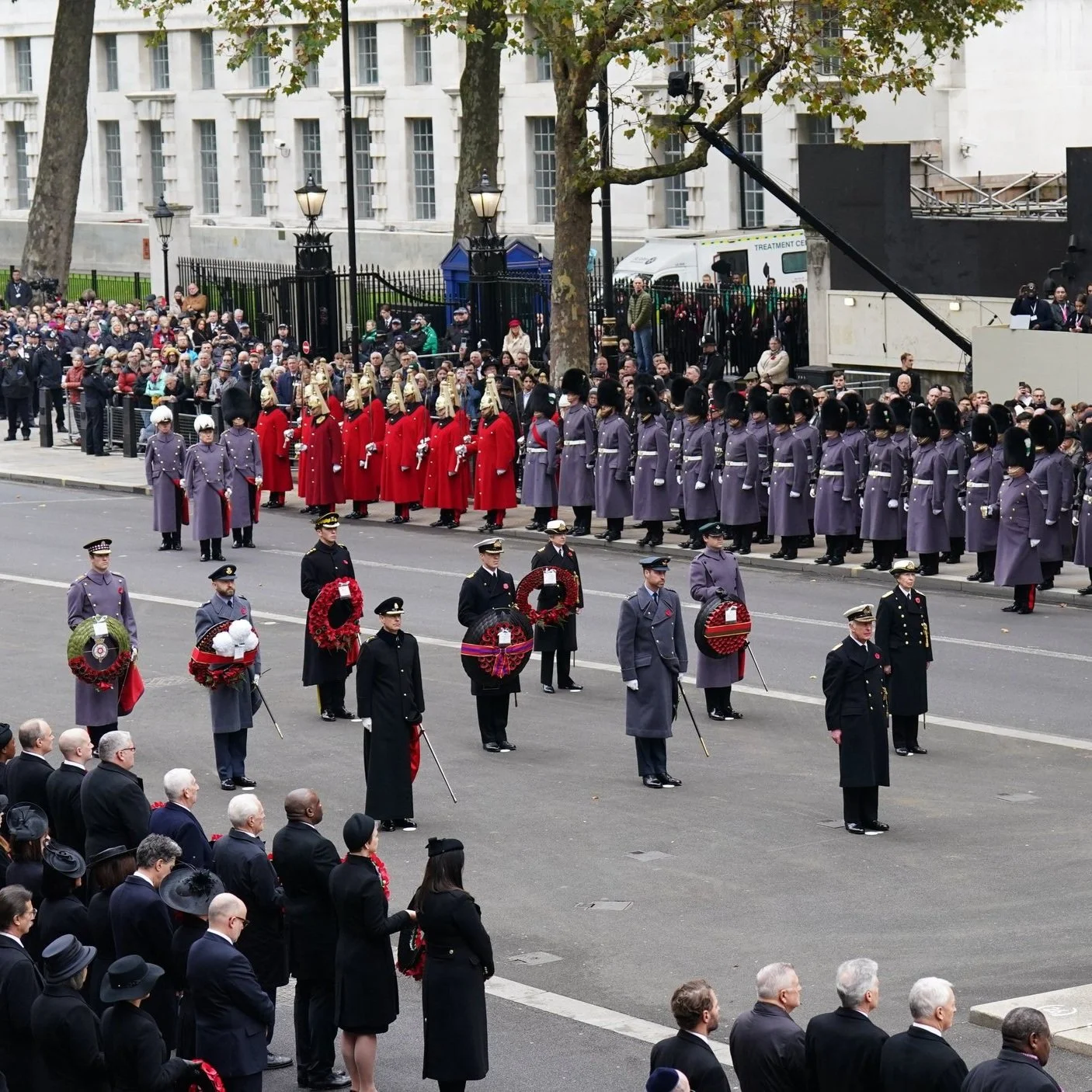 British Royal Family attends Remembrance Sunday