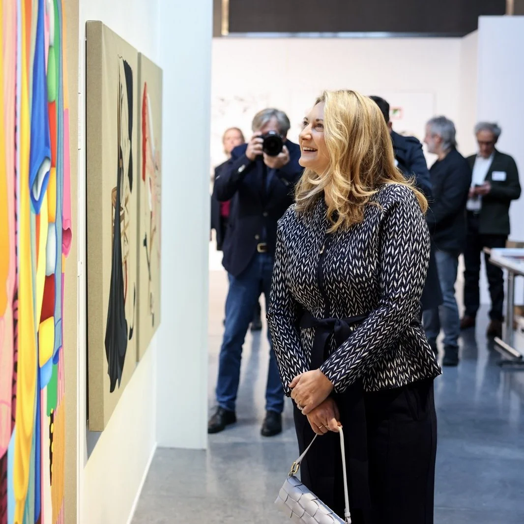 Hereditary Grand Duchess Stéphanie visits Salon du CAL 2024