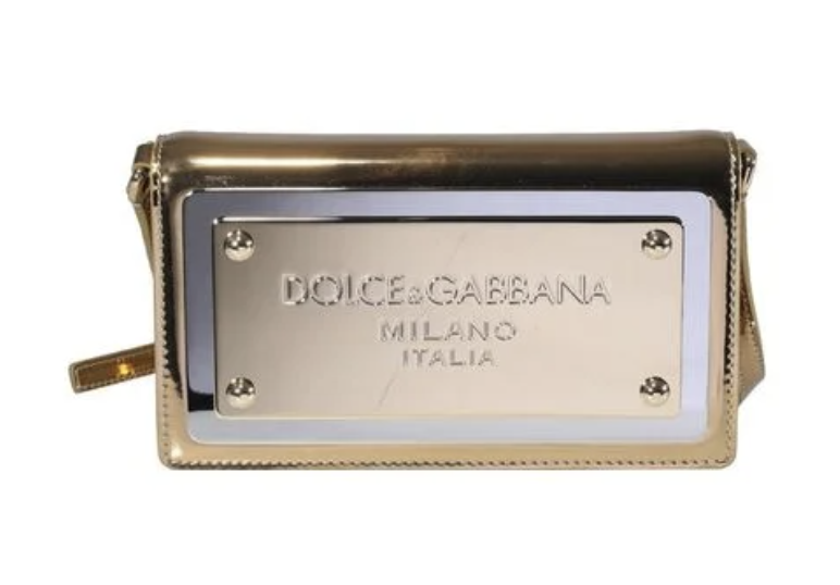 Dolce & Gabbana Branded Plate Crossbody Bag
