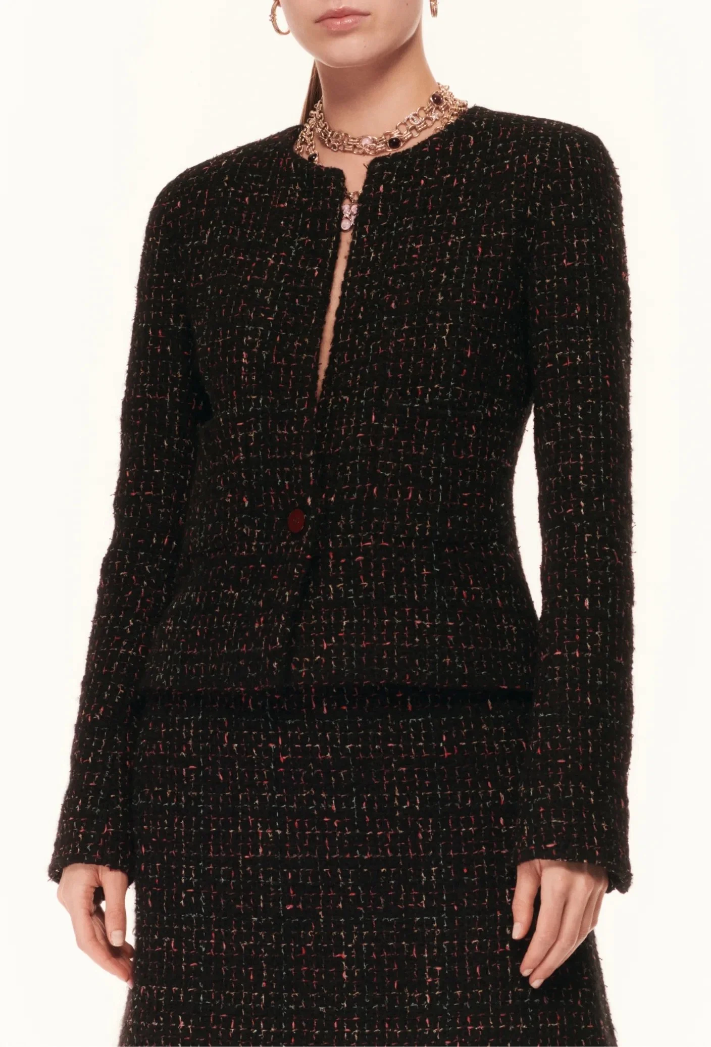 Chanel Mohair & Cotton Tweed Jacket