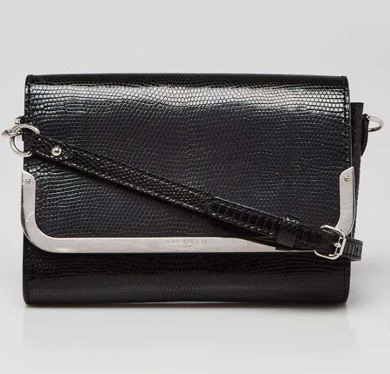 Louis Vuitton Rossmore Clutch in Black Lizard