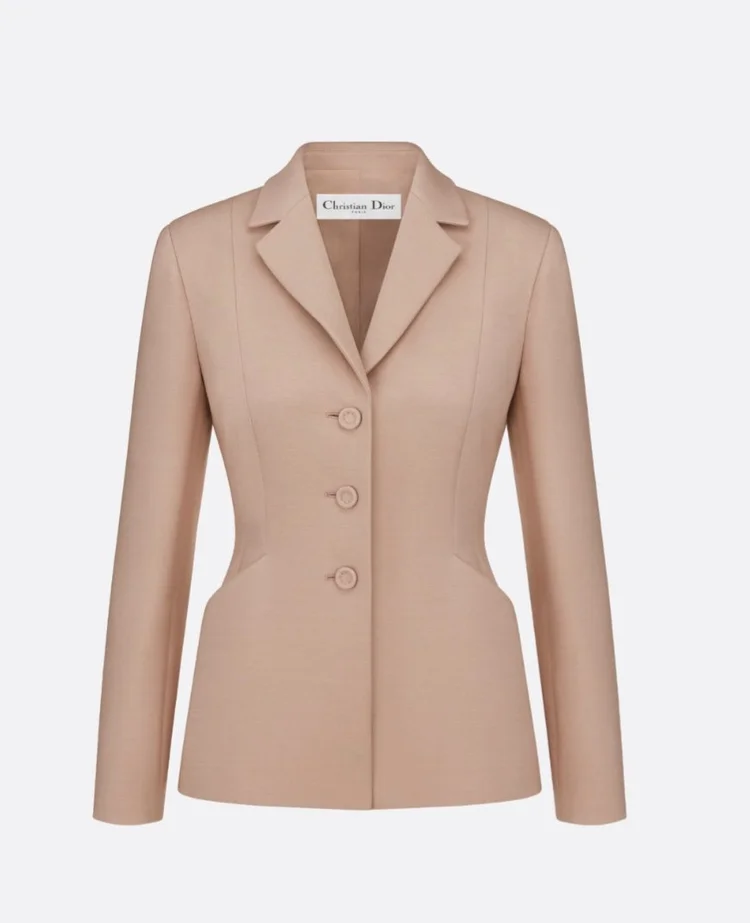 【Dior】double breasted notch lapel bar jacket【ランク:A】 Christian Dior 30 Montaigne Bar Double Breasted Jacket — UFO