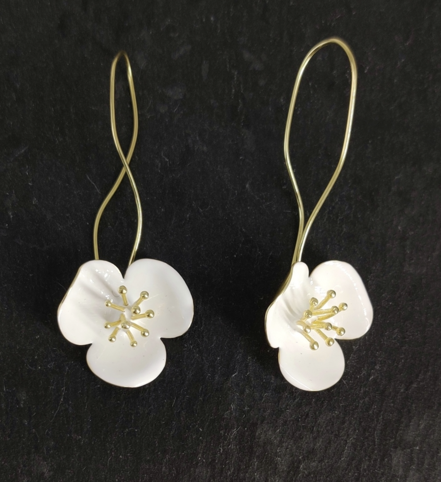Muchinskiy Jewelry Enamel Drop Earrings