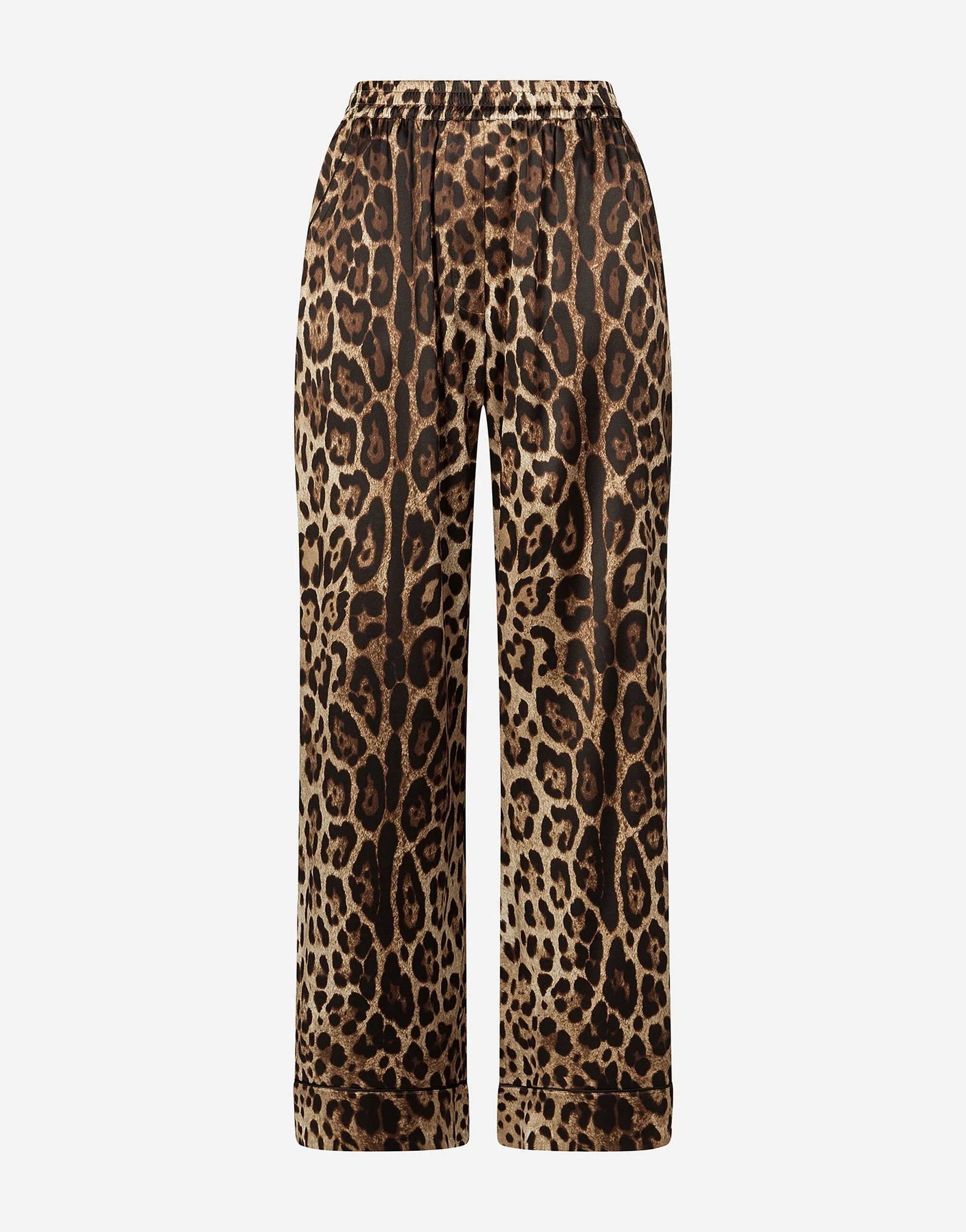 Dolce &amp; Gabbana Leopard Print Pajama Trousers