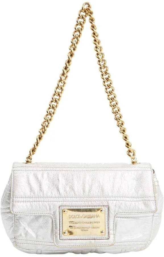 Dolce & Gabbana Logo Plaque Shoulder Bag