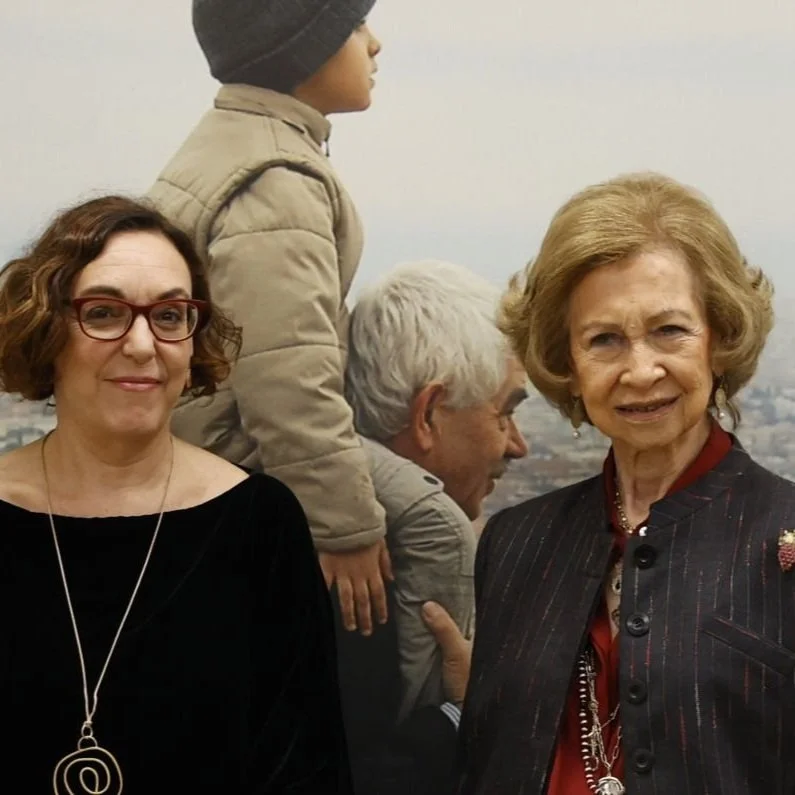 Queen Sofia visits Barcelonabeta Brain Research Center